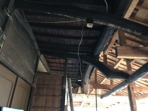 光永建設　母屋解体